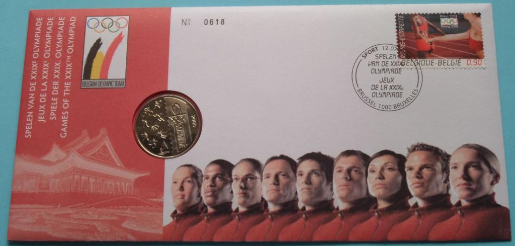 Année 2008 : 3797 - Numisletter : Jeux de la XXIXème olympia, Enlèvement ou Envoi