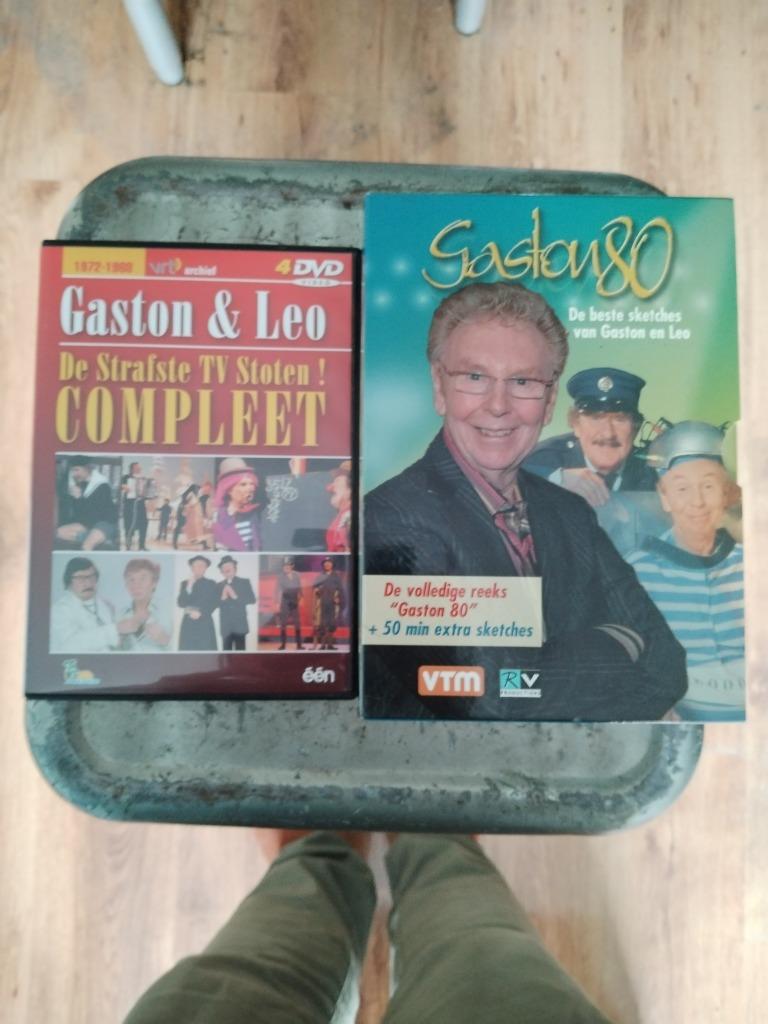 Gaston en Leo – 2 boxen, Cd's en Dvd's, Dvd's | Komedie, Verzenden, Zo goed als nieuw