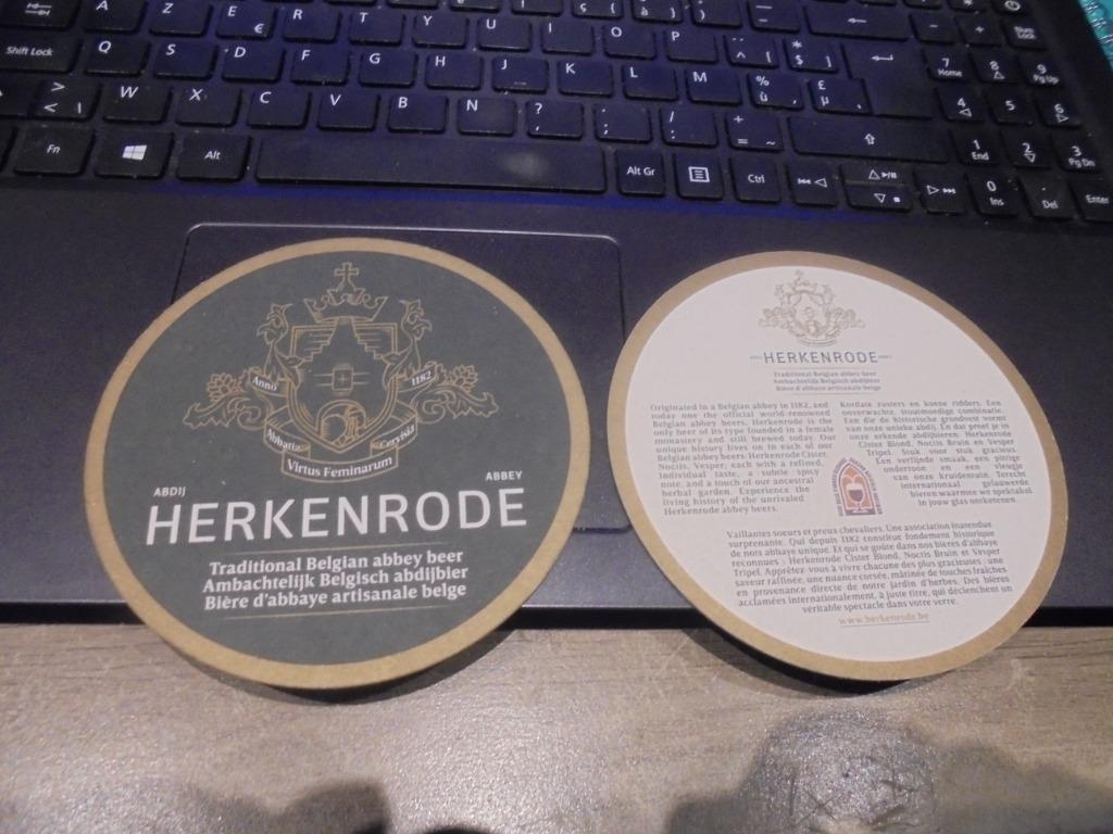 Herkenrode abdij, Ophalen of Verzenden, Zo goed als nieuw, Viltje(s), Overige merken