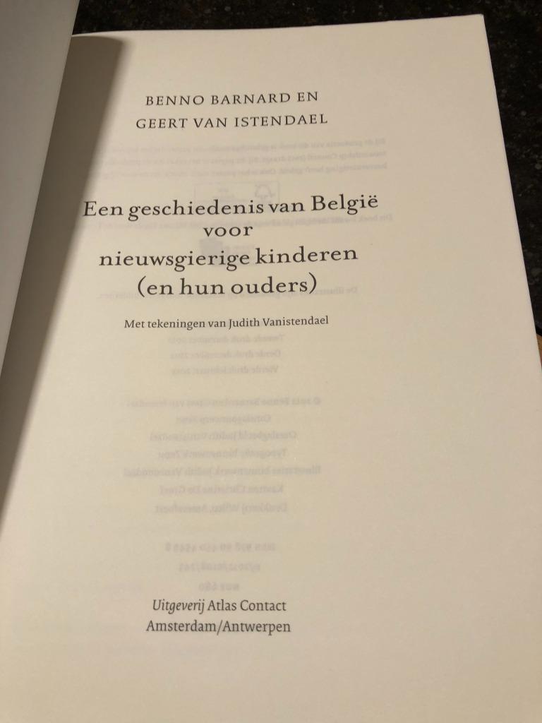 Een geschiedenis van België voor nieuwsgierige kinderen, Ophalen of Verzenden, 17e en 18e eeuw, Zo goed als nieuw