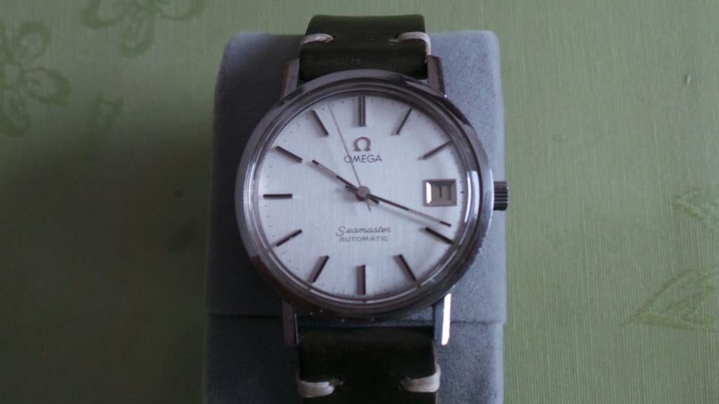 Omega horloge, Handtassen en Accessoires, Horloges | Heren, Zo goed als nieuw, Polshorloge, Omega, Staal, Staal, Ophalen of Verzenden