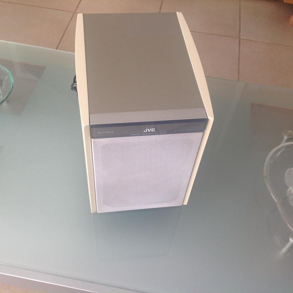 caisson de basses JVC, TV, Hi-fi & Vidéo, Enceintes, Enlèvement ou Envoi, Comme neuf, Subwoofer, JVC