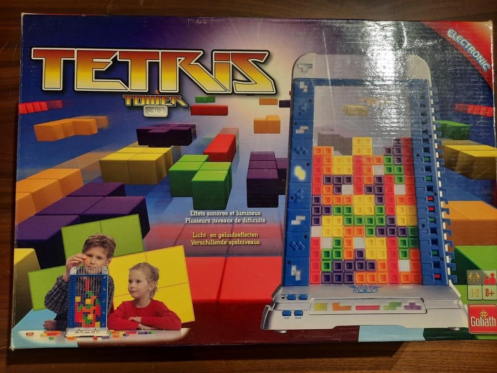 Tetris Tower 3D Gezelschapsspel, Hobby en Vrije tijd, Ophalen of Verzenden, Gebruikt