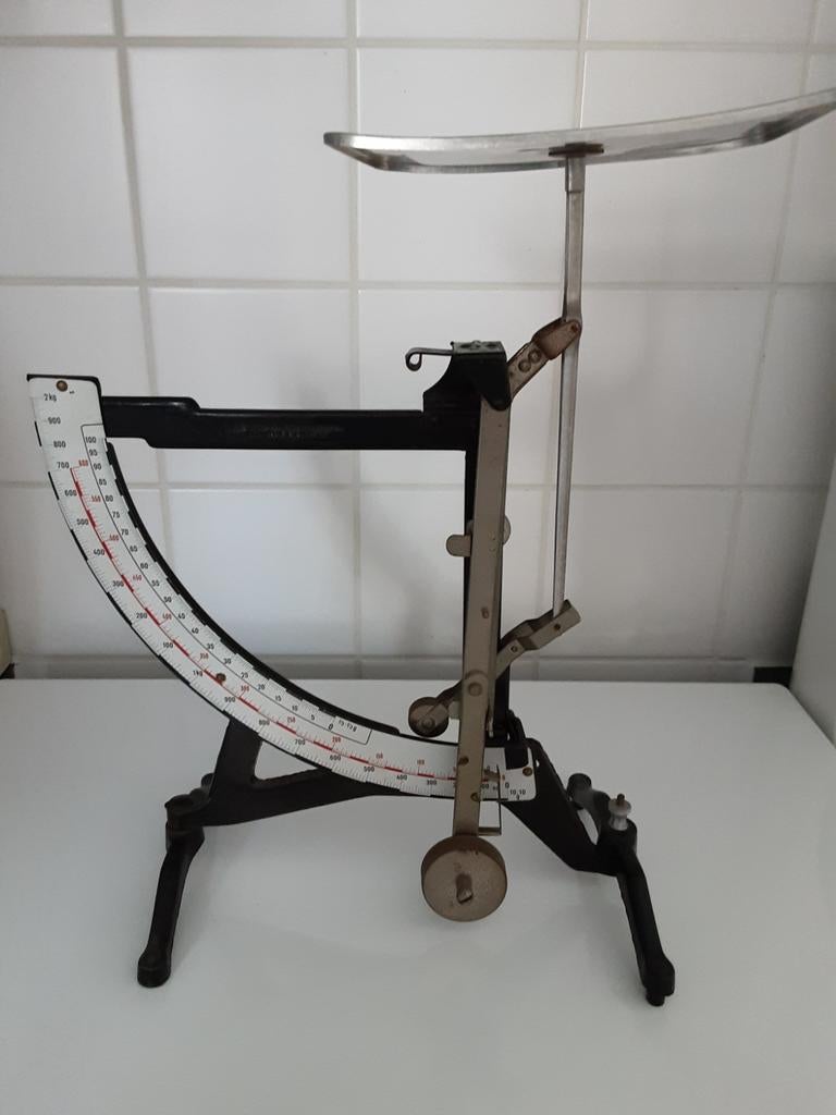 Vintage brievenweegschaal, Ophalen of Verzenden