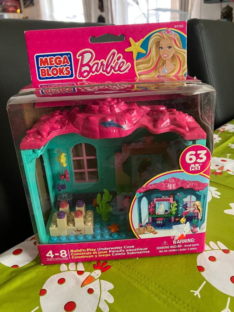 Mega Bloks Barbie onderwater grot, Ophalen of Verzenden