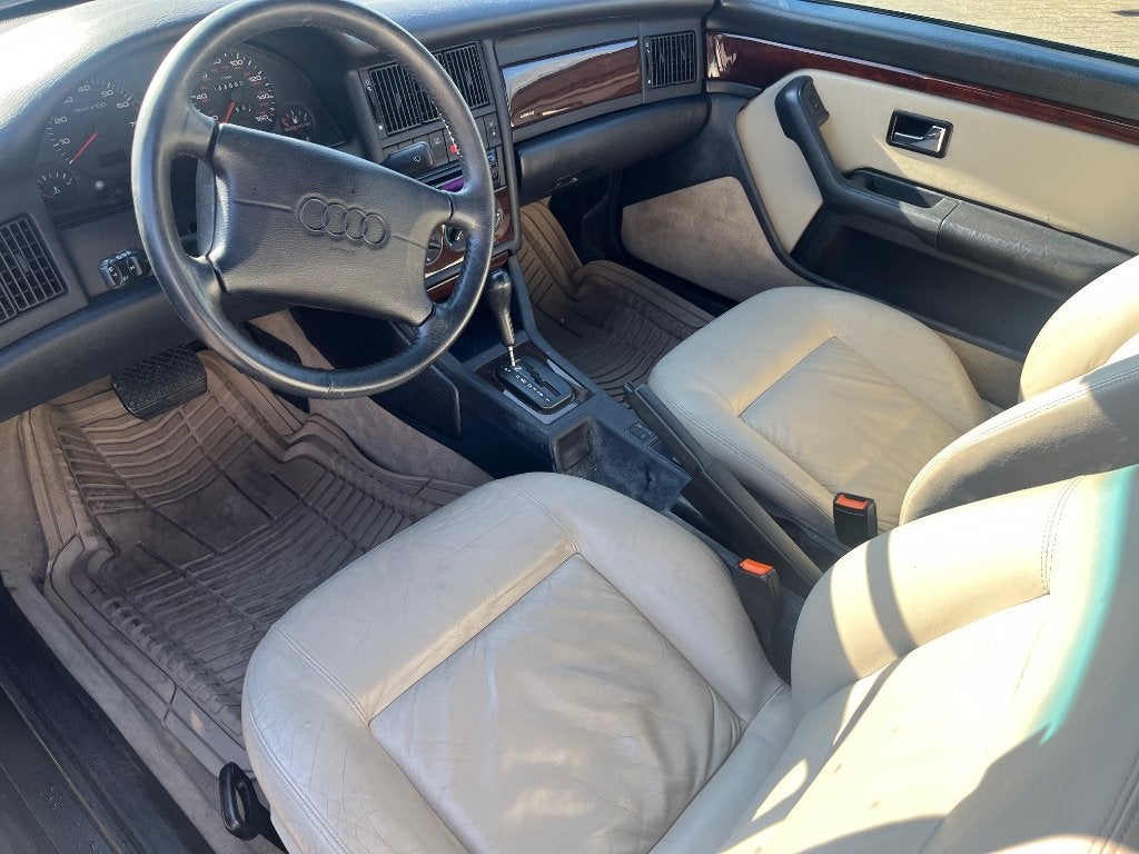 AUDI 80 2.8 CABRIO AUTOMAAT. 44000 miles. schadeauto, foto 5