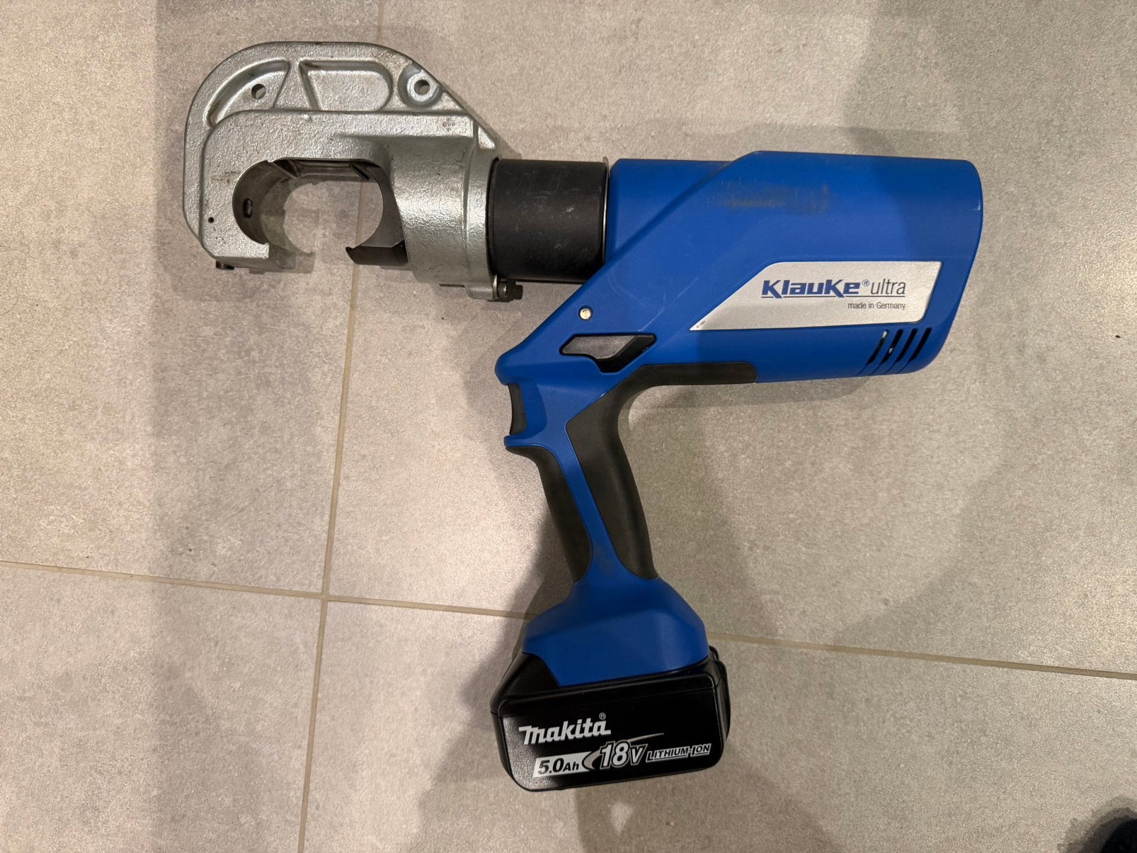 Perstang Klauke EK120/42-L, Doe-het-zelf en Bouw, Gereedschap | Handgereedschap, Ophalen, Zo goed als nieuw