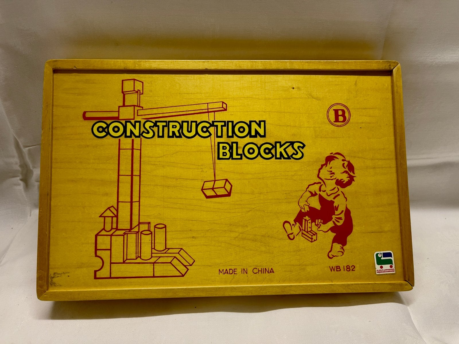 Jeux de construction vintage années 80, Kinderen en Baby's, Speelgoed | Houten speelgoed, Ophalen, Zo goed als nieuw