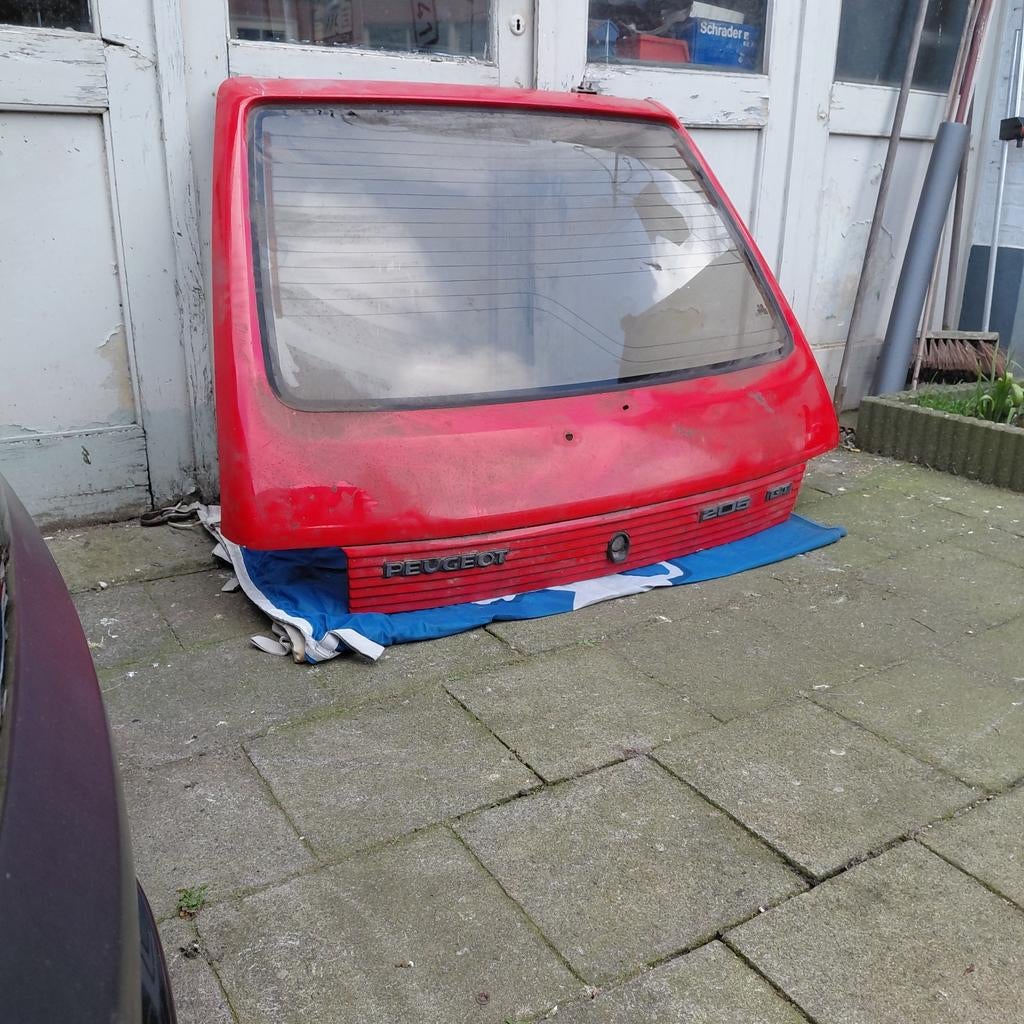 Peugeot 205 GT kofferklep, Auto-onderdelen, Carrosserie, Ophalen, Peugeot, Achterklep