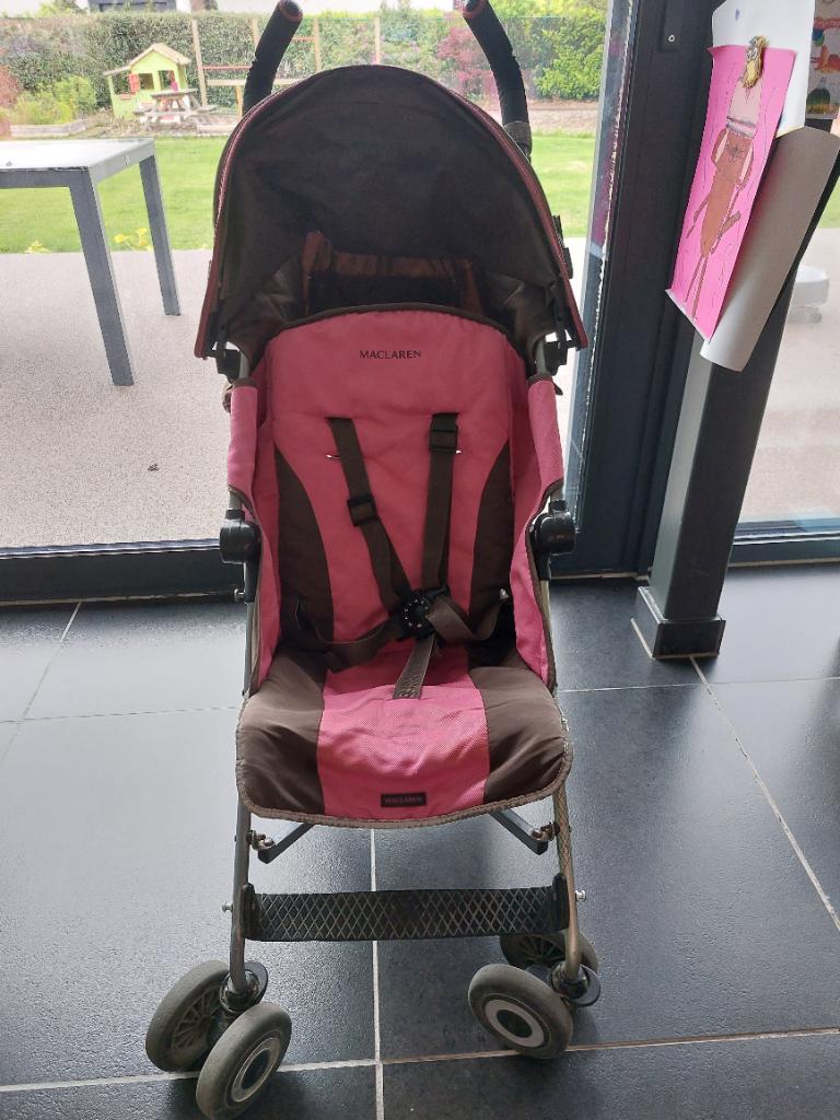 Buggy maclaren quest met regenhoes, Enfants & Bébés, Enlèvement, Utilisé, Maclaren, Ombrelle