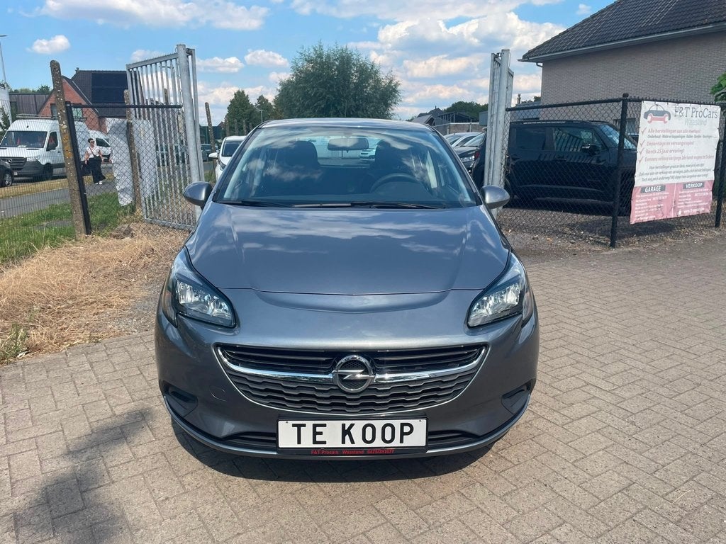 Opel Corsa 1.2 benzine van 01/2017 met 79000km!, Autos, Opel, Achat, Euro 6, Entreprise, Noir