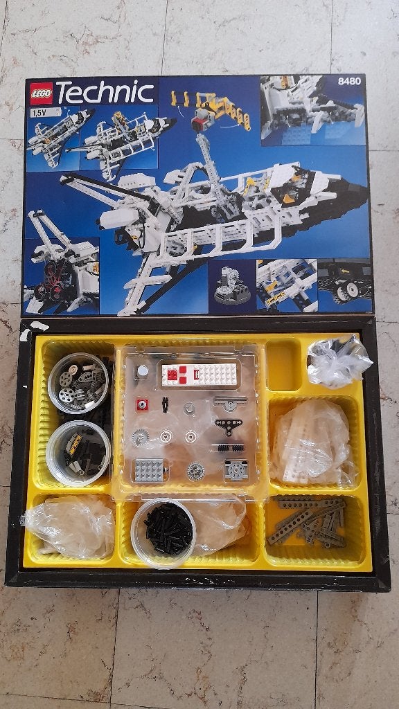 Lego space shuttle 8480, Kinderen en Baby's, Ophalen, Lego, Zo goed als nieuw, Space