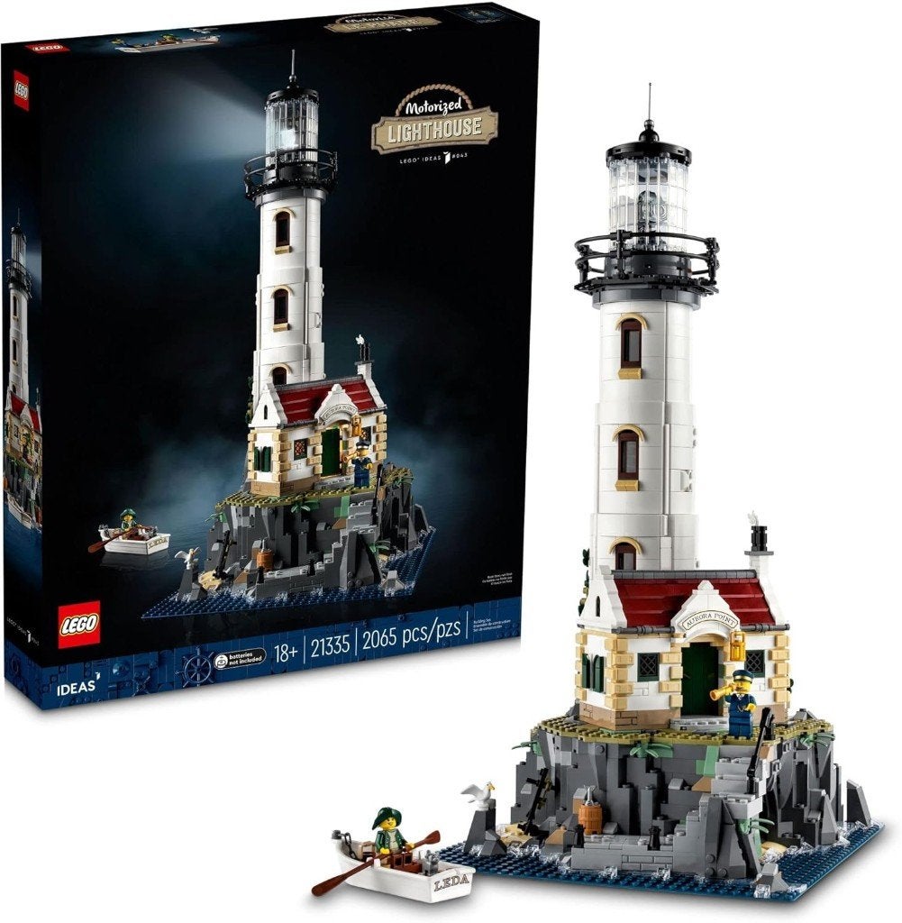 Lego Ideas 21335 - Gemotoriseerde vuurtoren, Neuf, Enlèvement ou Envoi, Lego, Ensemble complet