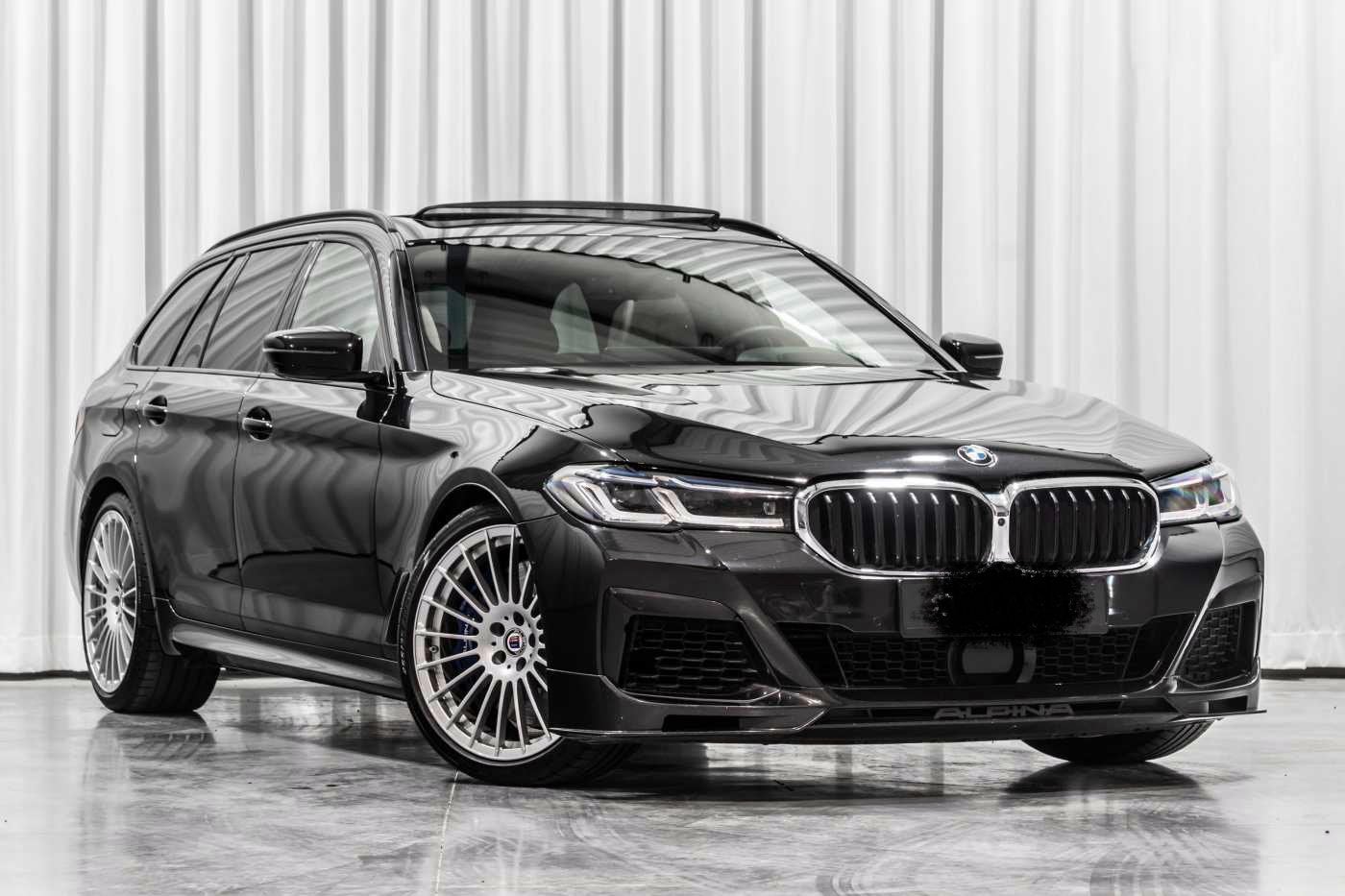 Alpina D5 Lichte vracht  btw 100% recupereerbaar, Auto's, Automaat, Euro 6, Verwarmde buitenspiegels, Zwart