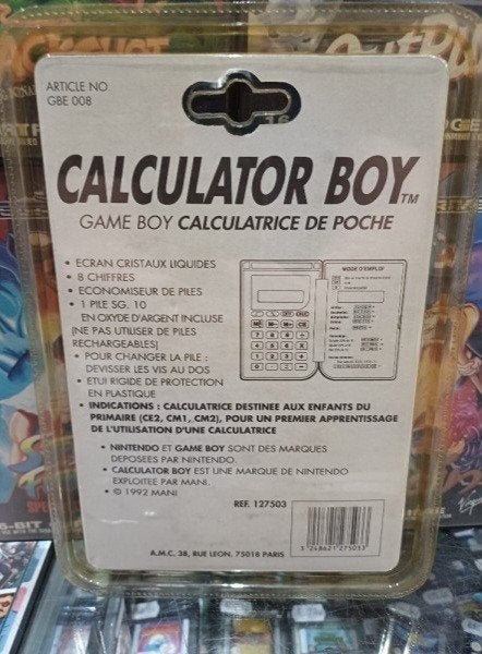 Nintendo Game Boy Calculator (1992), Enlèvement ou Envoi, Neuf, Game Boy Classic