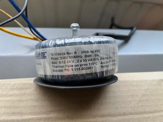 ringkerntransfo  220 V / 0-12-24 V, Ophalen of Verzenden, Gebruikt