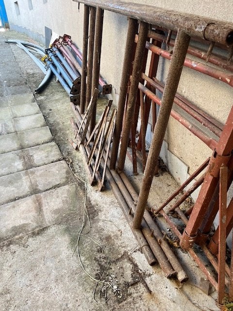 steigers, Bricolage & Construction, Échafaudages, Enlèvement, Utilisé, Échafaudage de façade, 2 à 5 mètres