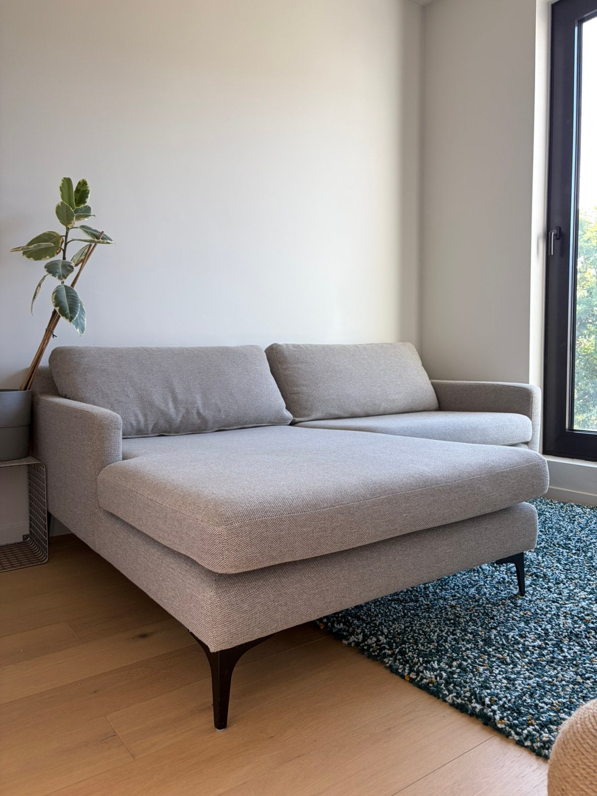 Chaise longue van The Sofa Company, Maison & Meubles, Canapés | Sofas & Chaises Longues, 125 à 150 cm, Comme neuf, Enlèvement