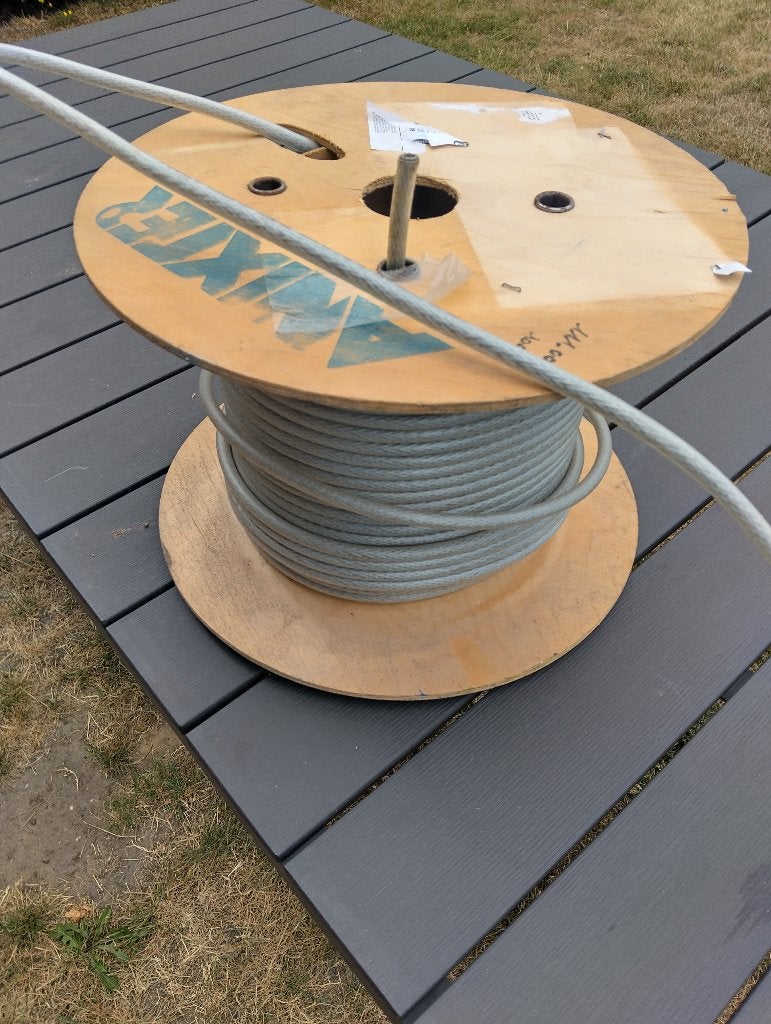 Multikabel met metalen beschermkabel - SY 7G0,75 - 50M, Ophalen, Nieuw, Overige merken, Kabelhaspel