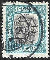 1 Postzegel IJsland1907 Koningen Christian IX- Frederik VIII, Postzegels en Munten, Postzegels | Europa | Scandinavië, Ophalen of Verzenden