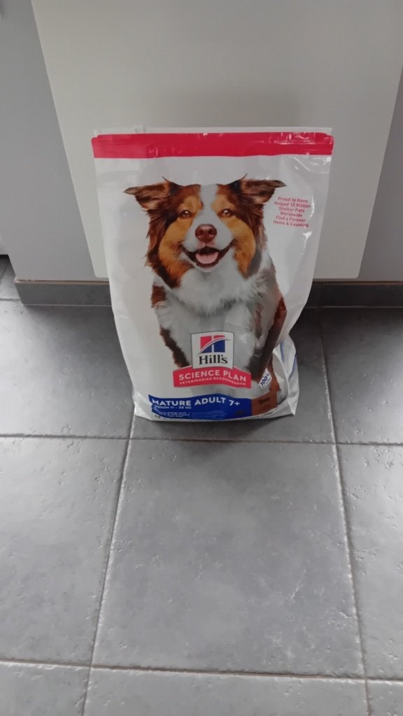 hondenbrokken, Ophalen, Hond