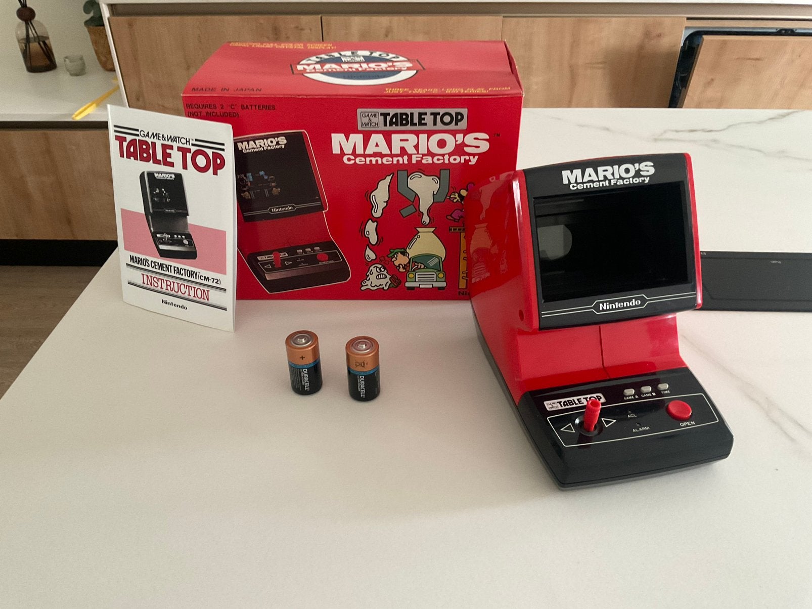 Nintendo Game & Watch Table Top Mario’s Cement Factory CM-72, Consoles de jeu & Jeux vidéo, Jeux | Atari, Enlèvement ou Envoi