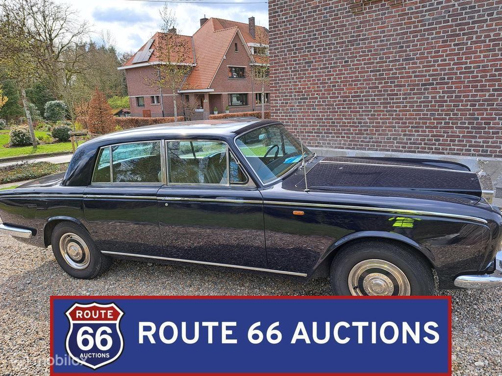 Rolls-Royce Silver Shadow I | 1967 | Route 66 Auctions, Zwart, Bedrijf, Handgeschakeld, Overige carrosserie