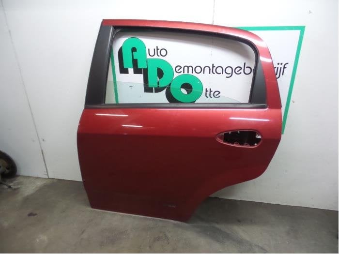 Portier 4Deurs links-achter van een Fiat Punto Grande (163B), Gebruikt, -, Deur, -