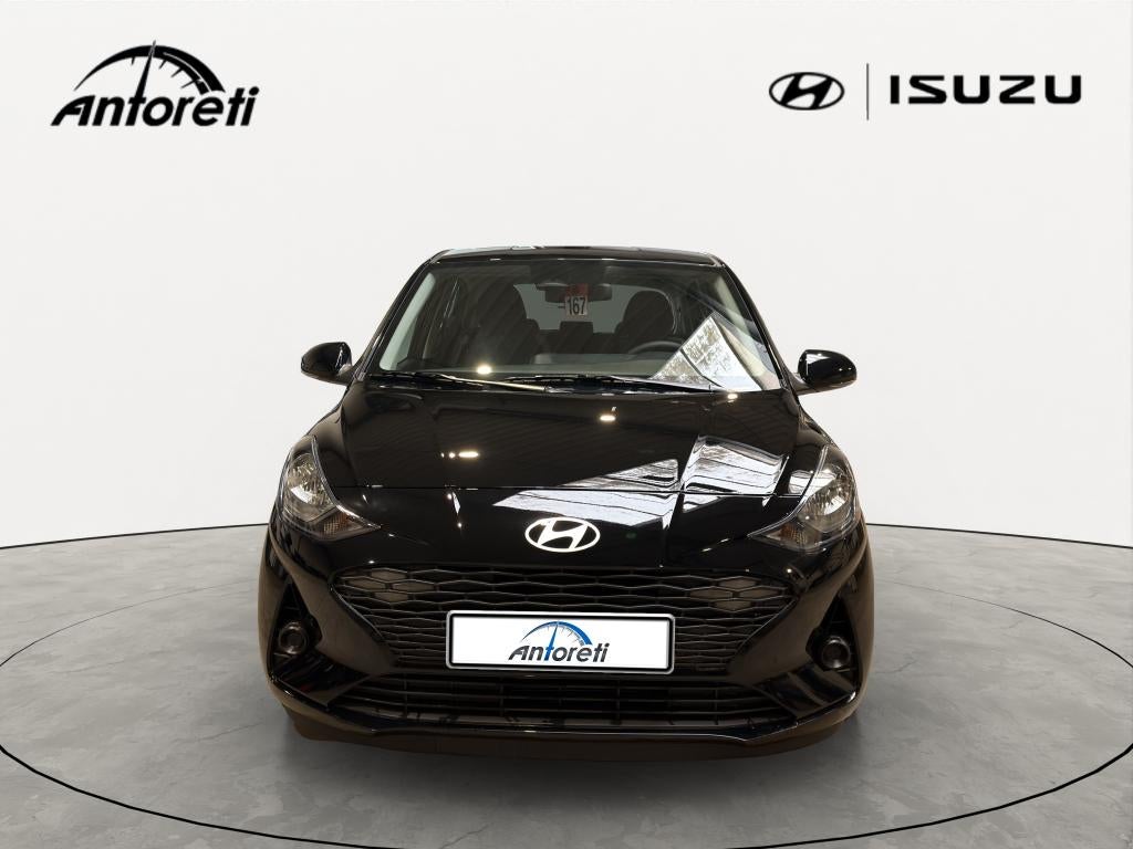 i10 1.0i Twist AUTOMAAT, Auto's, Stof, USB, 46 kW, Zwart