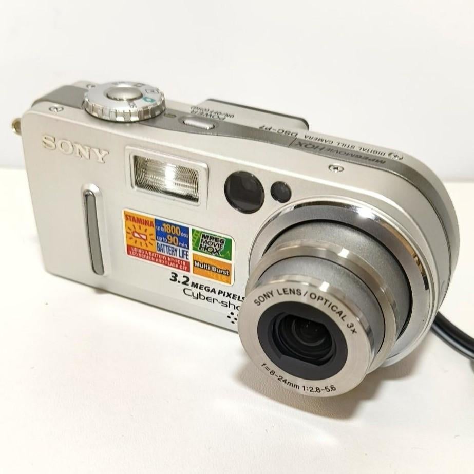 PERFECTE VINTAGE DIGICAM | Sony Cyber-shot DSC-P7, Audio, Tv en Foto, Compact, Ophalen of Verzenden, Zo goed als nieuw, 3 Megapixel