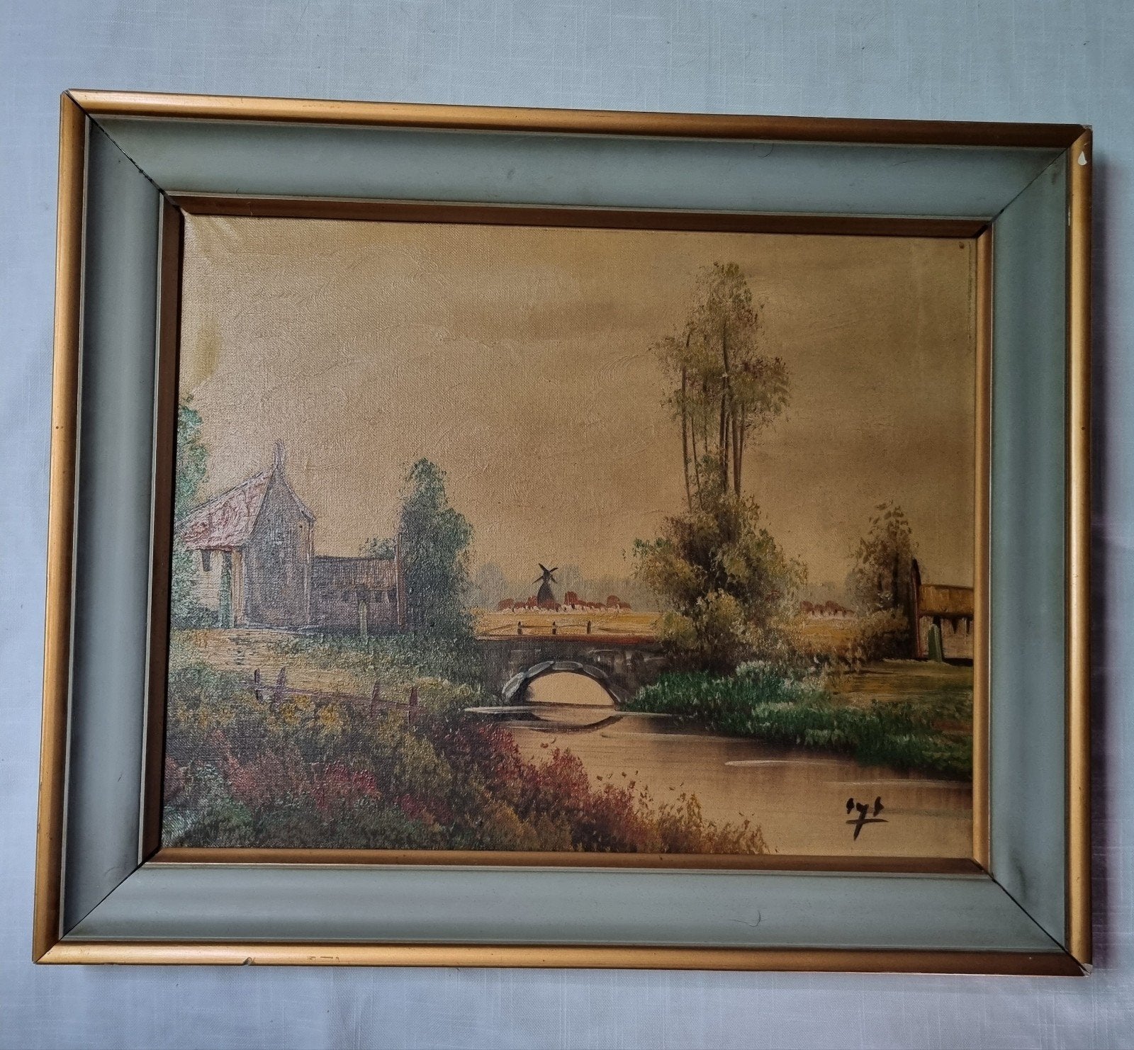 Antieke schilderij, Ophalen