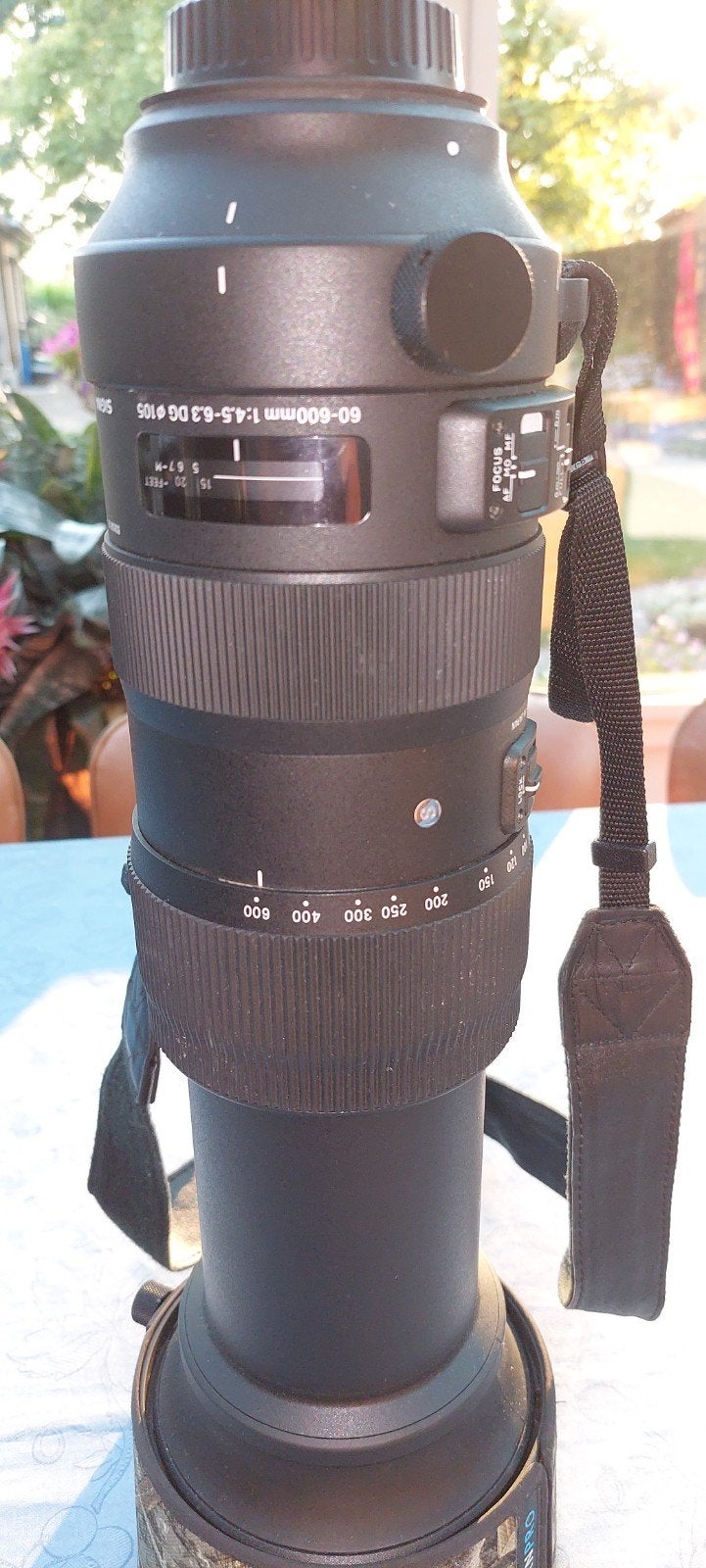 Te koop, Sigma 60 - 600 voor Canon, TV, Hi-fi & Vidéo, Enlèvement ou Envoi, Canon