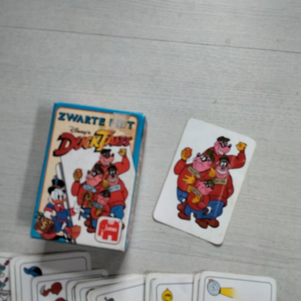 Disney vintage zwarte Piet spel kaartspel, Ophalen of Verzenden