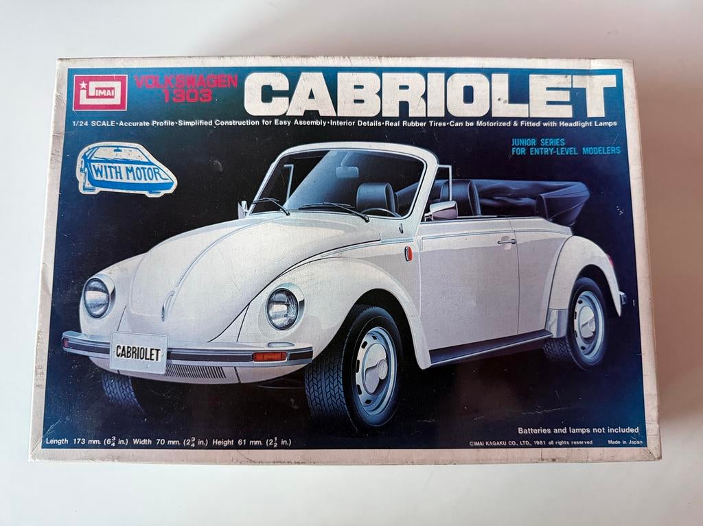 Volkswagen 1303 Cabriolet IMAI, Autres marques, Enlèvement ou Envoi, Voiture, Plus grand que 1:32