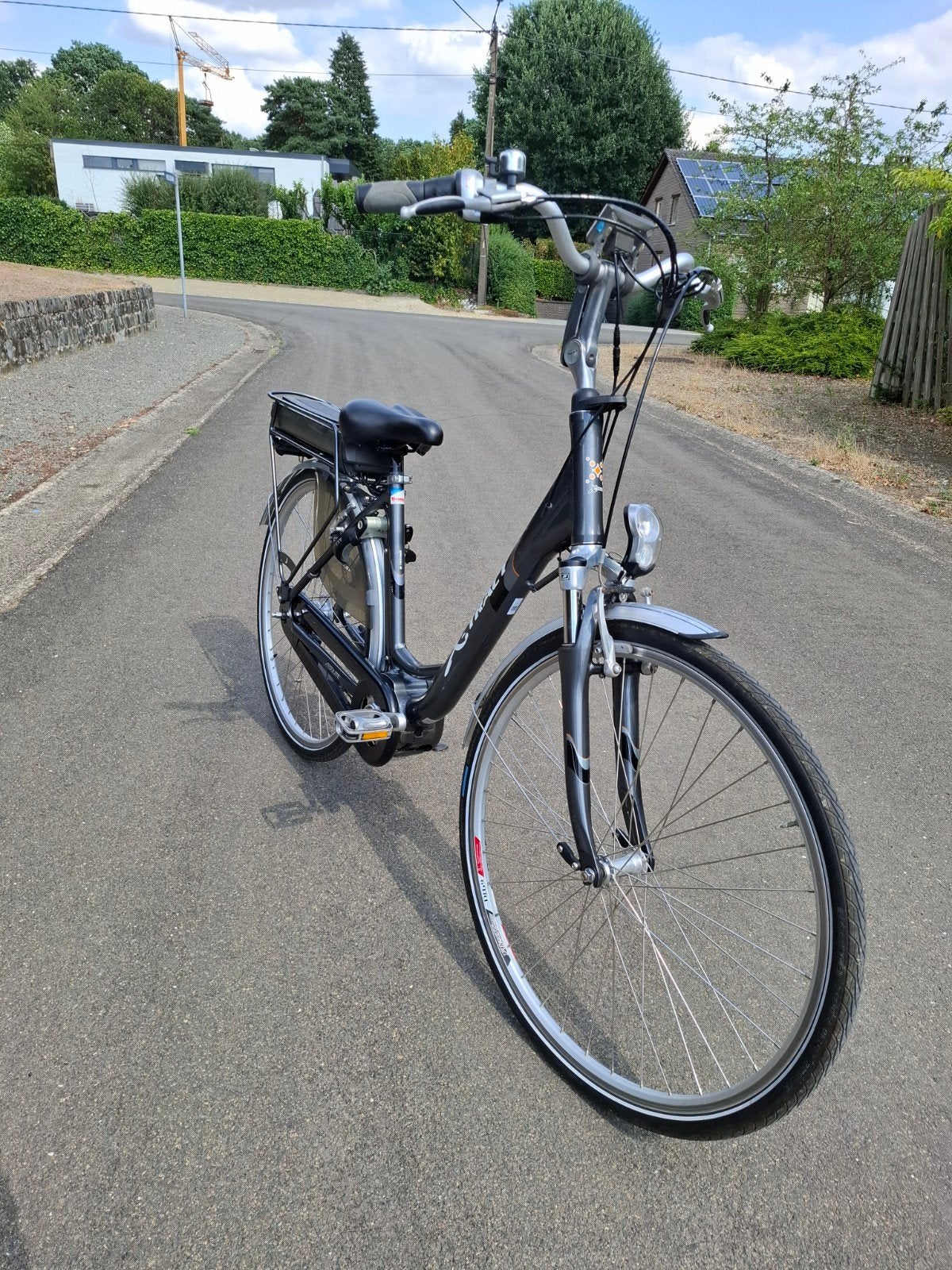 electrische dames fiets, Enlèvement