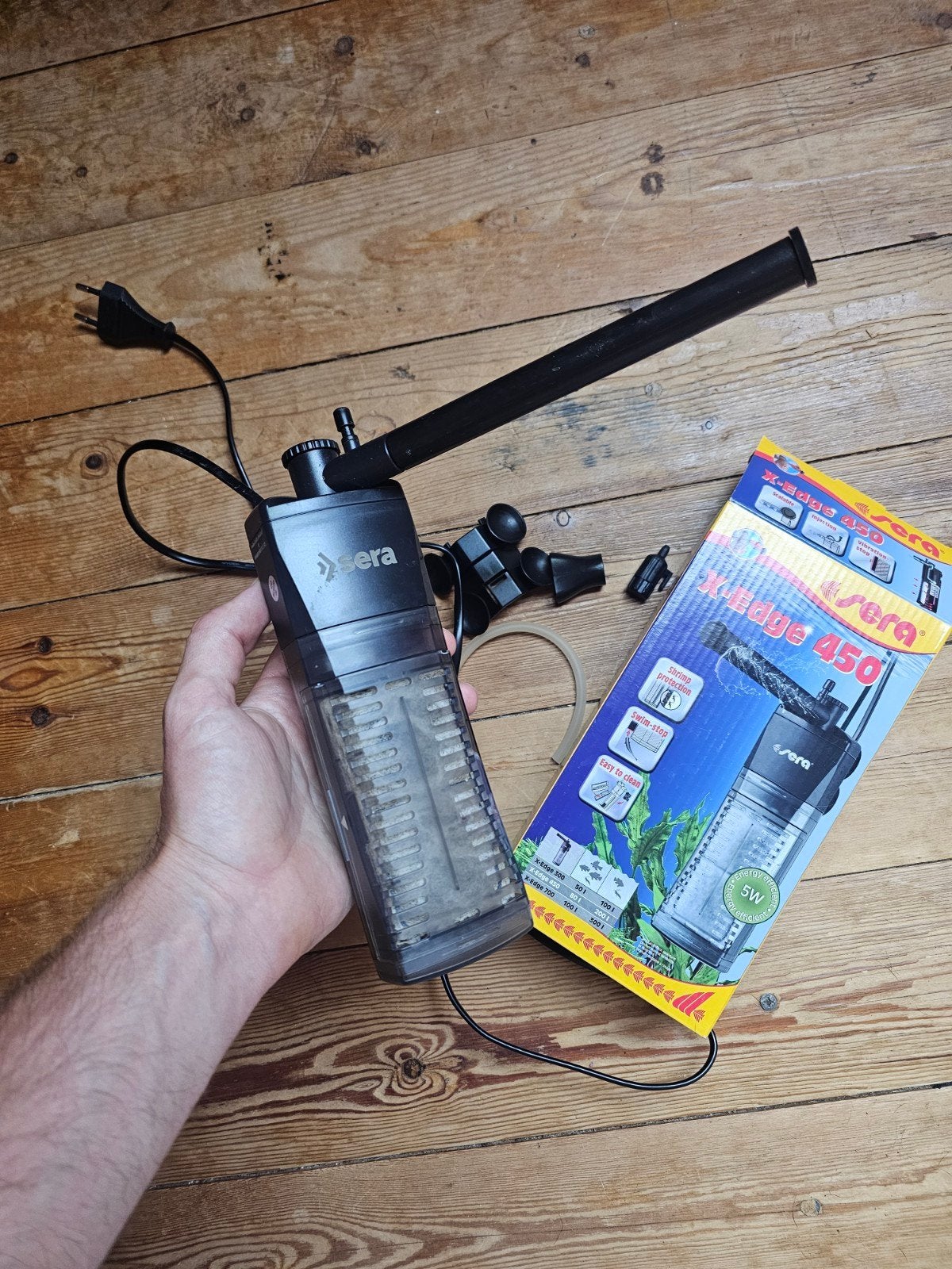 Filtre sera X edge 450, Animaux & Accessoires, Sera, Enlèvement ou Envoi, Utilisé, Accessoires inclus