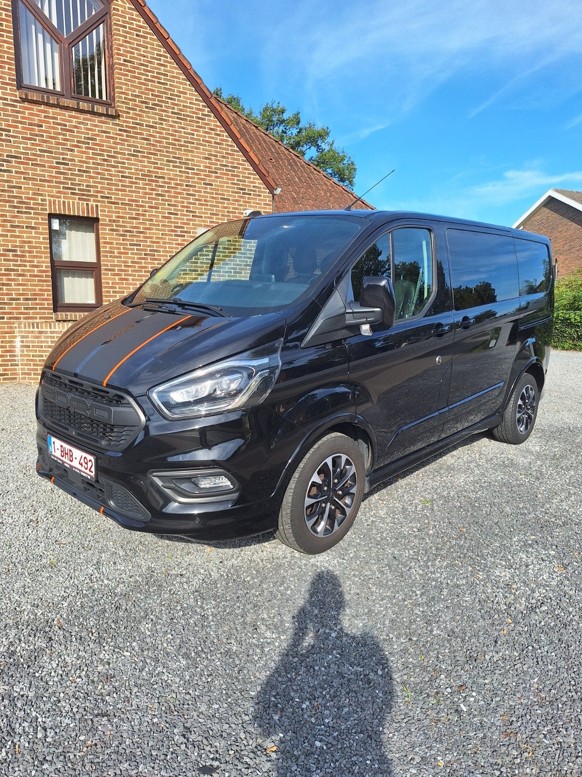 Ford Transit Custom Sport 2021 L1H1, Achat, Euro 6, 1850 kg, Noir