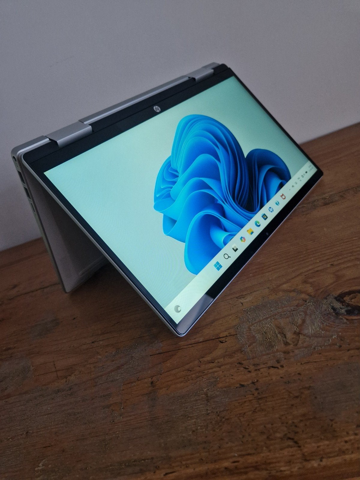 HP 2-in-1 x360 14" laptop (Intel i7, 13e/16 GB/512 GB), Zo goed als nieuw, HP, SSD, Azerty