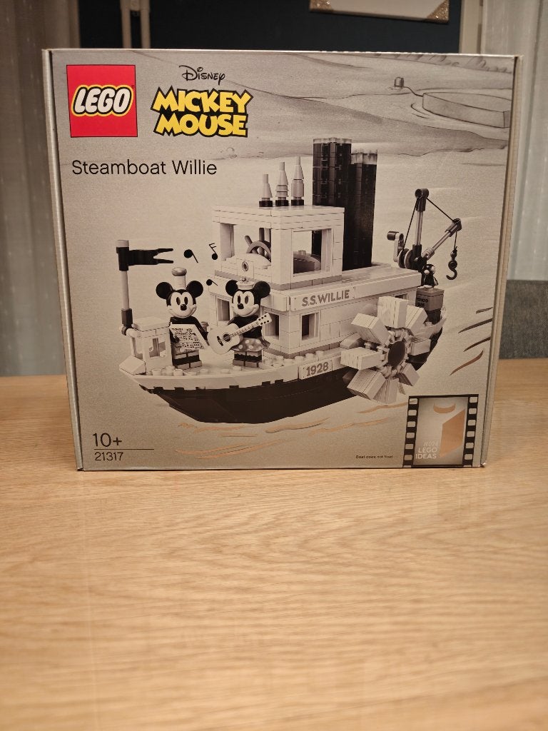 Lego steamboat willie, Neuf, Lego, Ensemble complet, Enlèvement