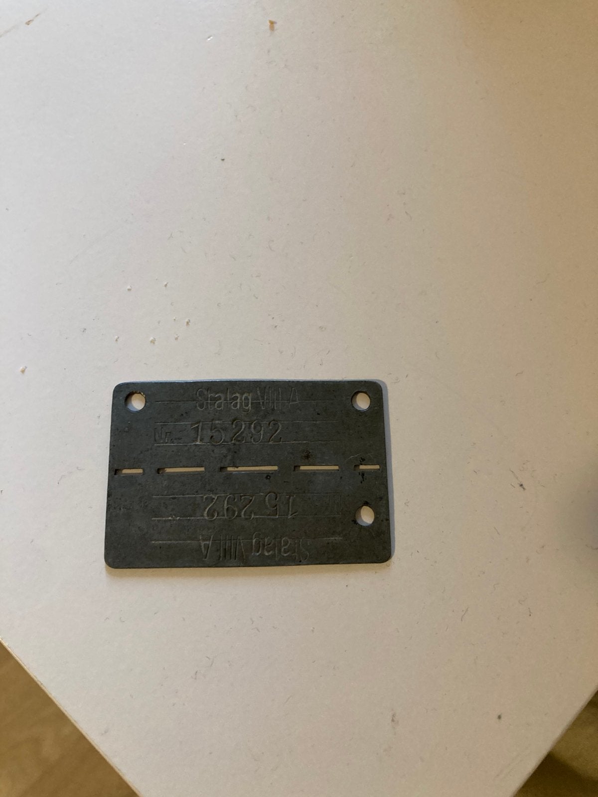 Vergulde Belgische gevangene uit de Tweede Wereldoorlog, Ophalen of Verzenden, Landmacht, Embleem of Badge