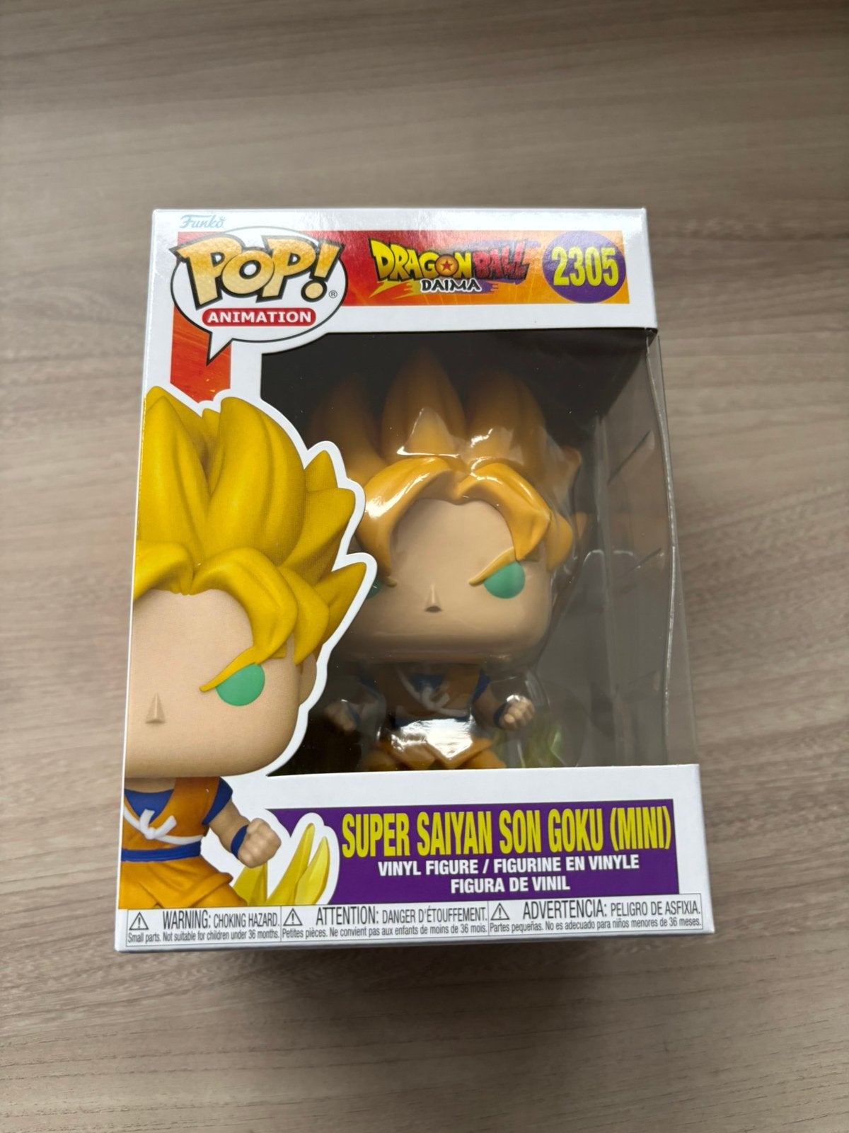 Funko Pop! Super Saiyan Son Goku Mini 2305 Dragon Ball Daima, Collections, Jouets miniatures, Enlèvement ou Envoi, Comme neuf