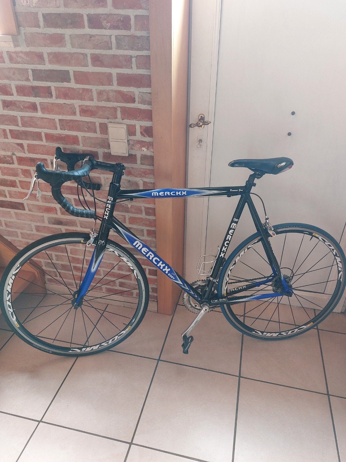 Eddy Merckx koersfiets, Ophalen