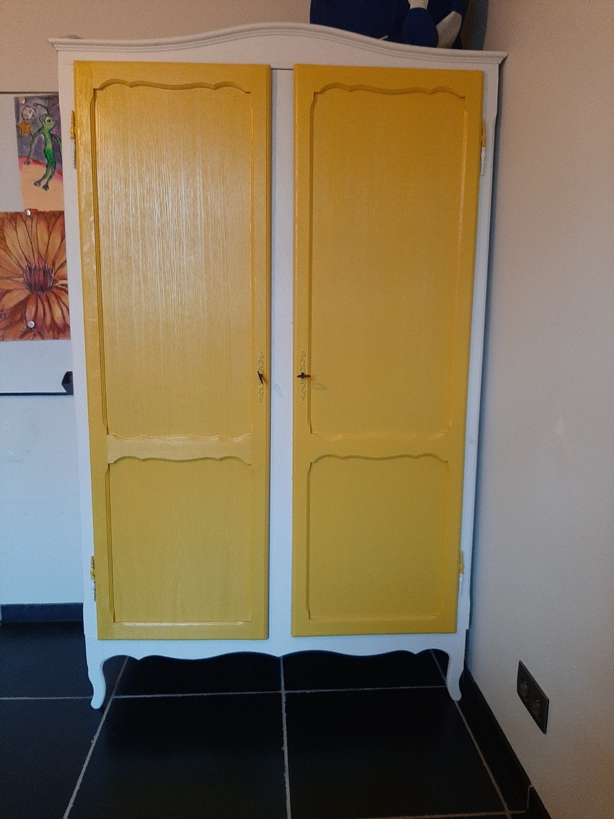 Kast (hoogte 138 cm, breedte , diepte 53 cm), Huis en Inrichting, Ophalen, Gebruikt