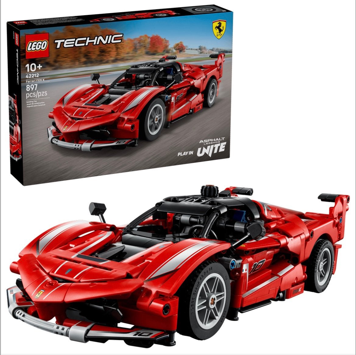 Lego technic 42212 Ferrari FXX-K, Kinderen en Baby's, Speelgoed | Duplo en Lego, Ophalen, Zo goed als nieuw, Lego, Technic