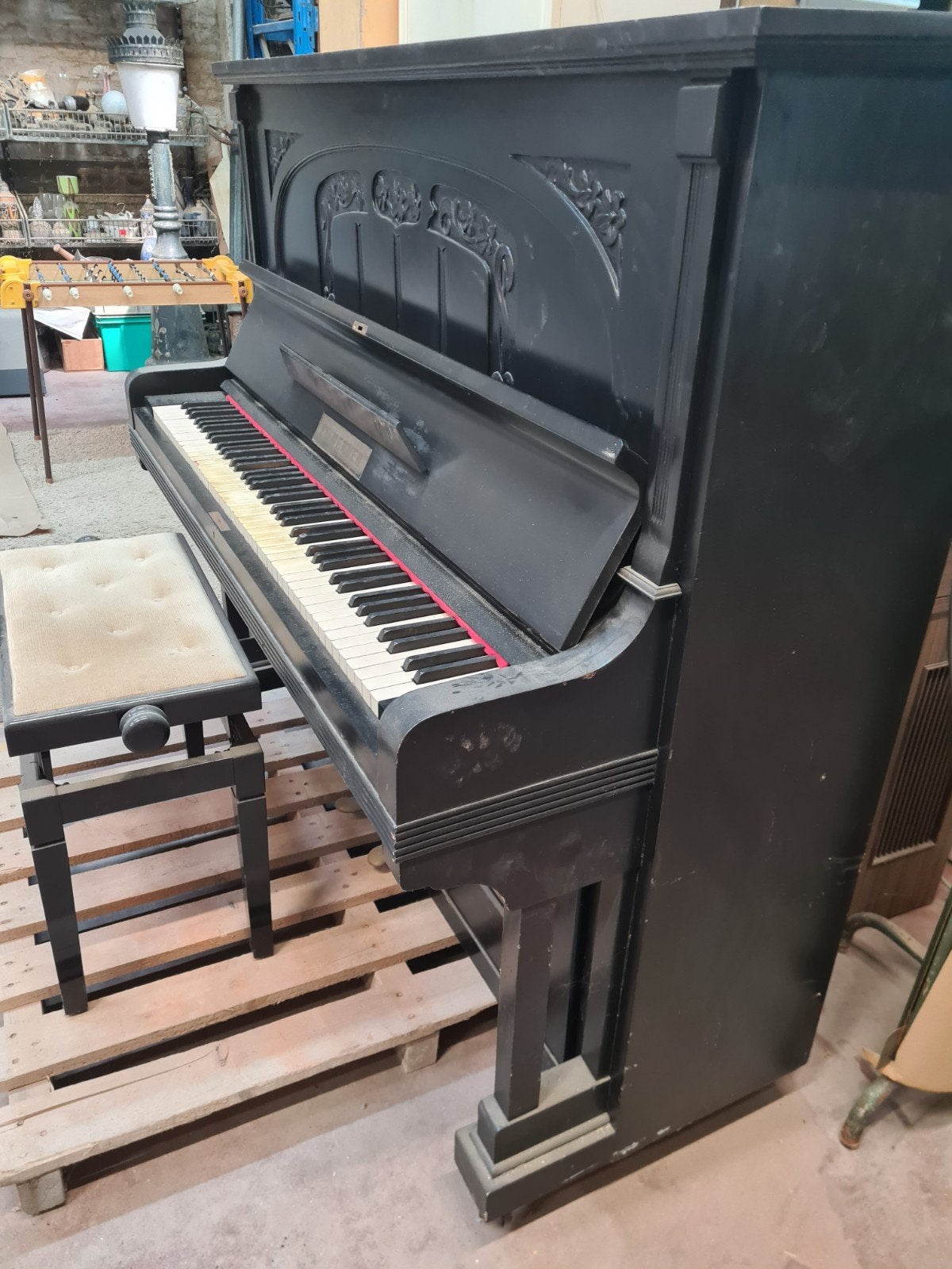 Piano, Ophalen, Gebruikt, Zwart, Piano