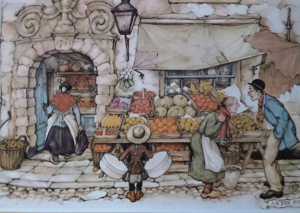 anton pieck, Antiquités & Art, Enlèvement