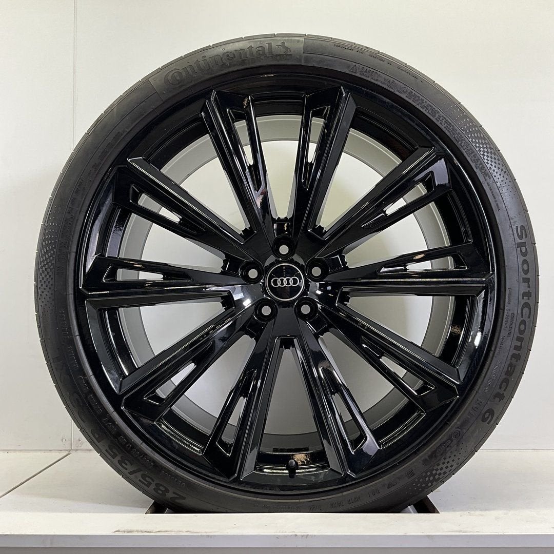 AUDI RSQ8 SQ8 Q8 SET VELGEN + ZOMERBANDEN 23 INCH, Pneus et Jantes, 285 mm, Véhicule de tourisme, Pneus été