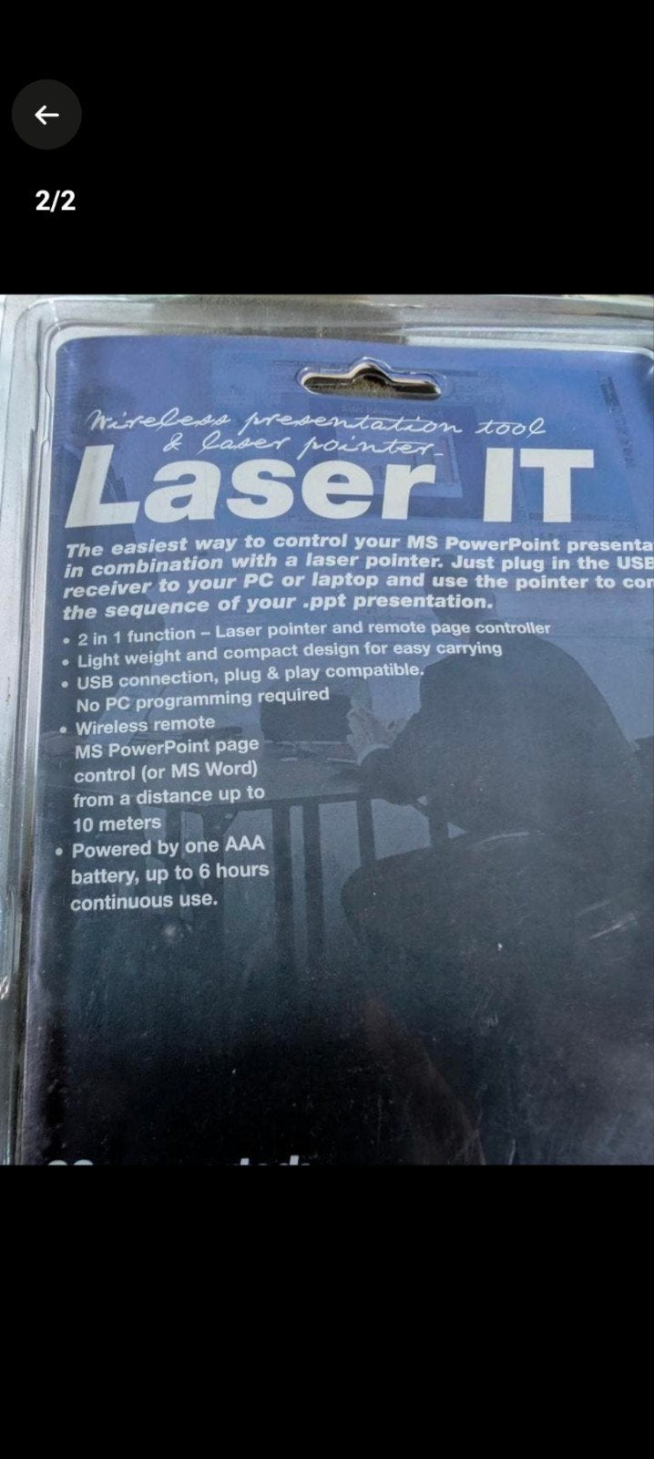 RETRO VINTAGE LASER IT POINT, Ophalen of Verzenden