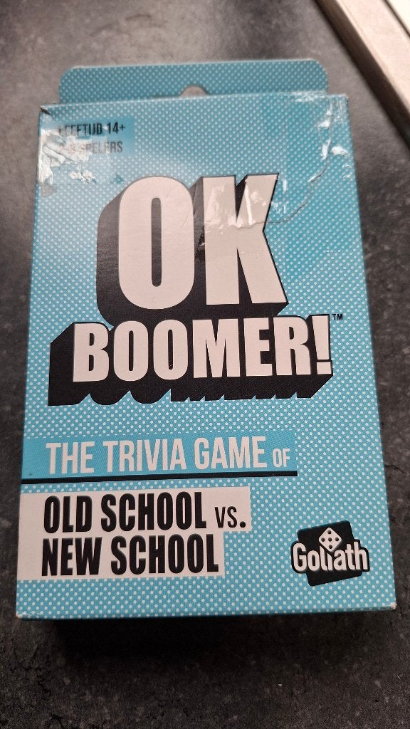 gezelschapsspel OK BOOMER, Vijf spelers of meer, Ophalen of Verzenden, Gebruikt