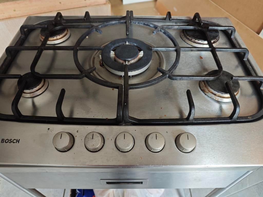 Bosch Gas-kookplaat 70 cm (PCL785FEU), Enlèvement, Encastré, Gaz